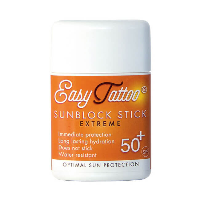 

EasyTattoo Sunblock Stick, солнцезащитный крем для татуировок, UVA и UVB + 50, 10г Inna Marka