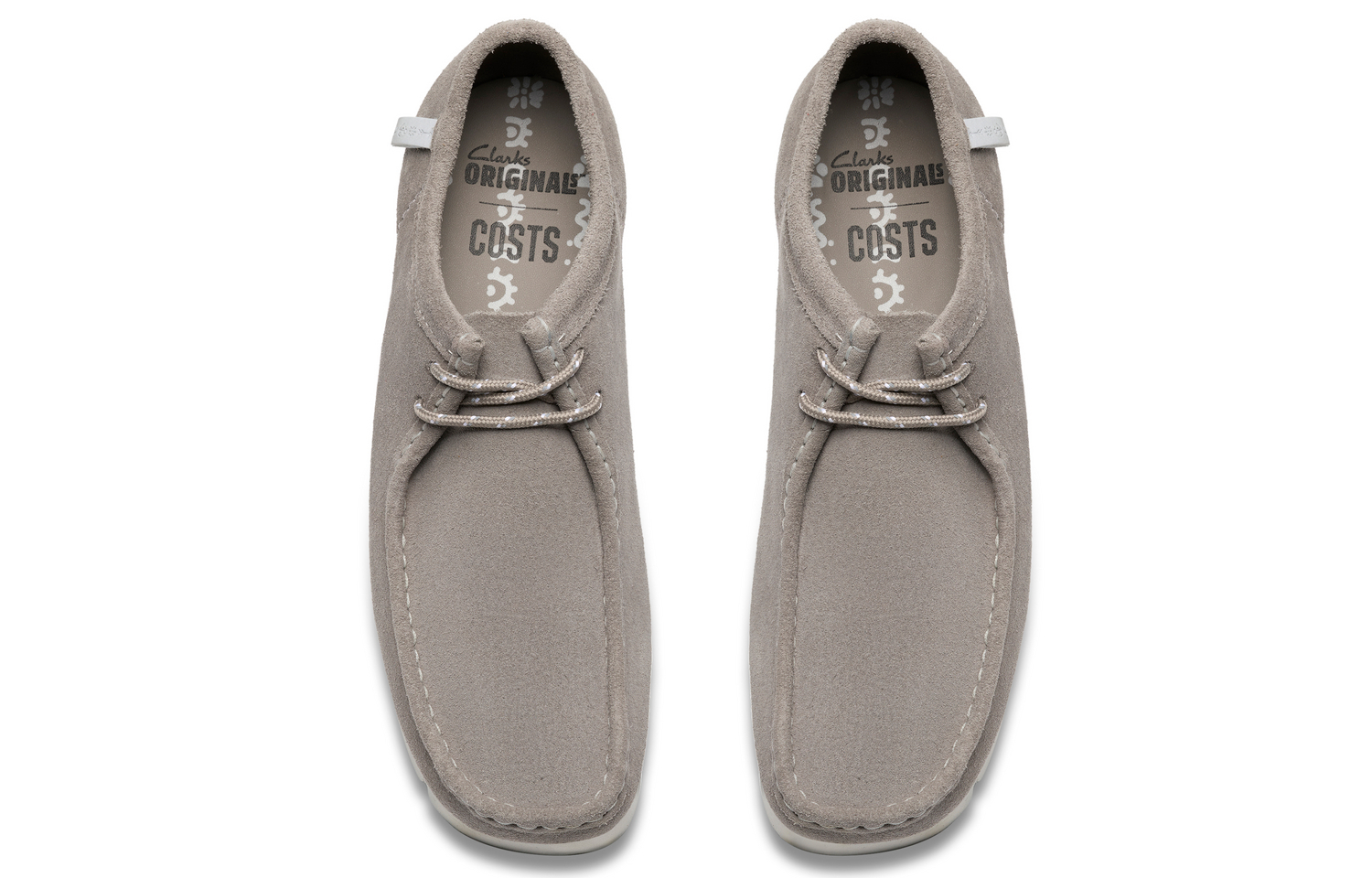 Мужские повседневные туфли Men's Low top Gray Clarks, серый — фото 4