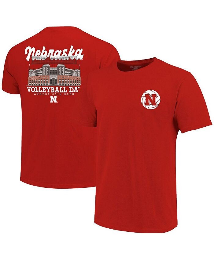 

Футболка Big Boys Scarlet Nebraska Huskers ко Дню волейбола 2023 Image One, красный