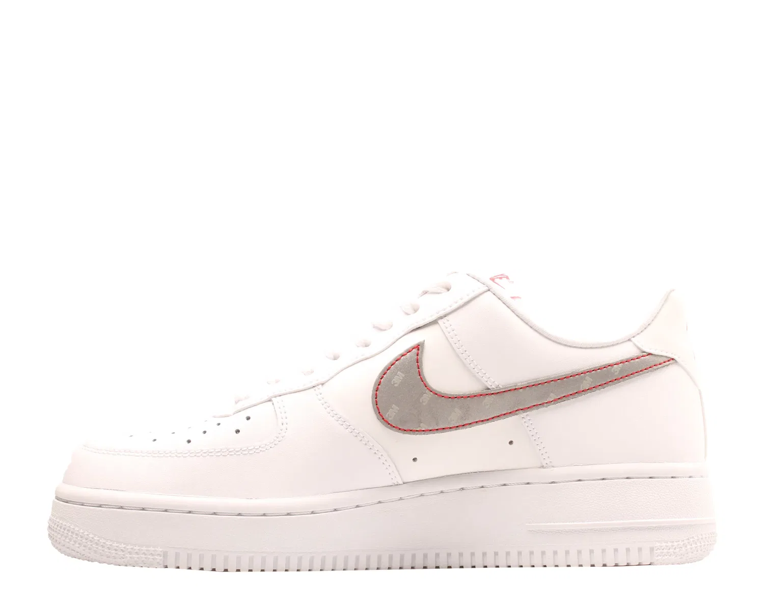 Баскетбольные кроссовки Nike Air Force 1 '07 3M White/Silver-Antr CT2296-100 — фото 3