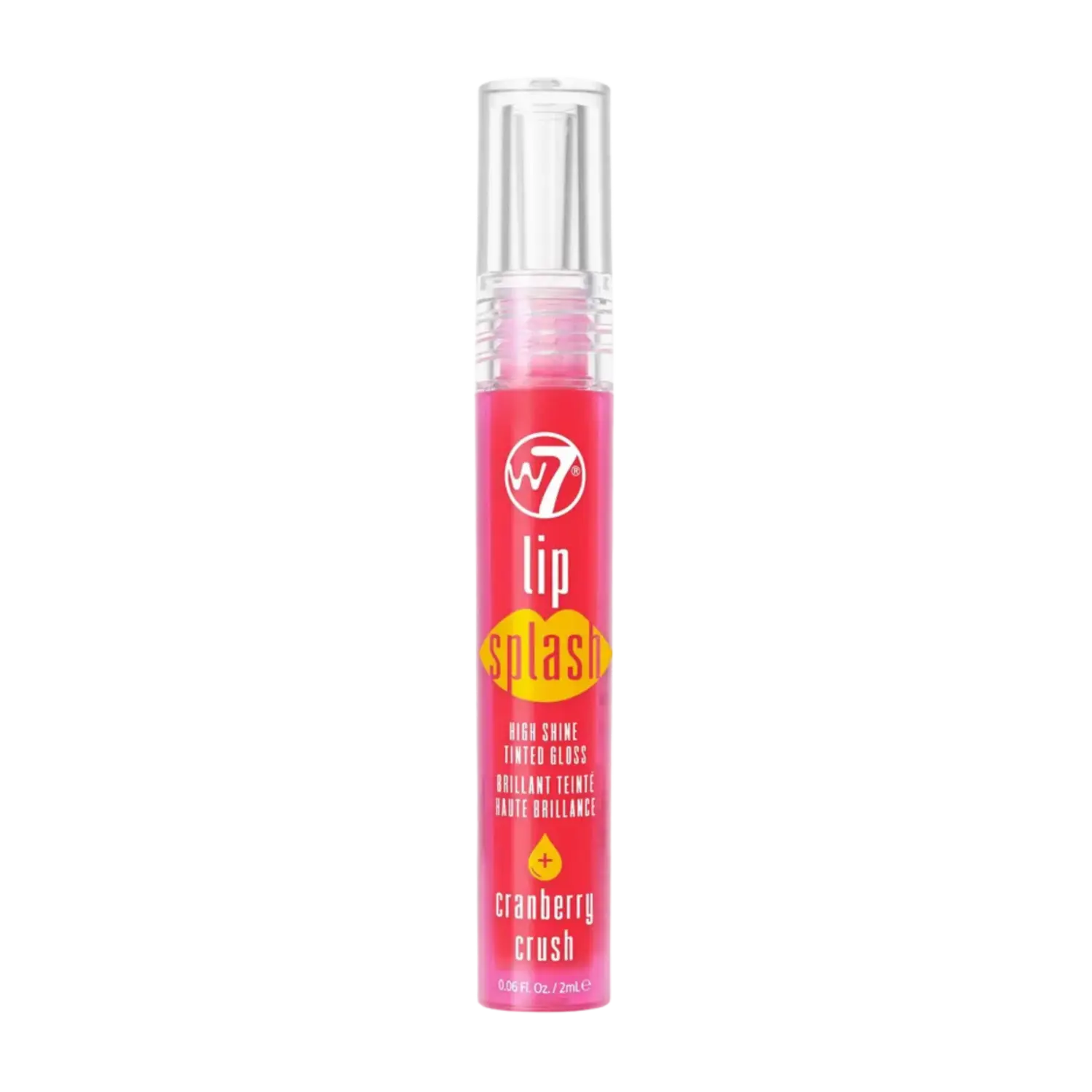 

Блеск для губ cranberry crush W7 Lip Splash, 2 мл