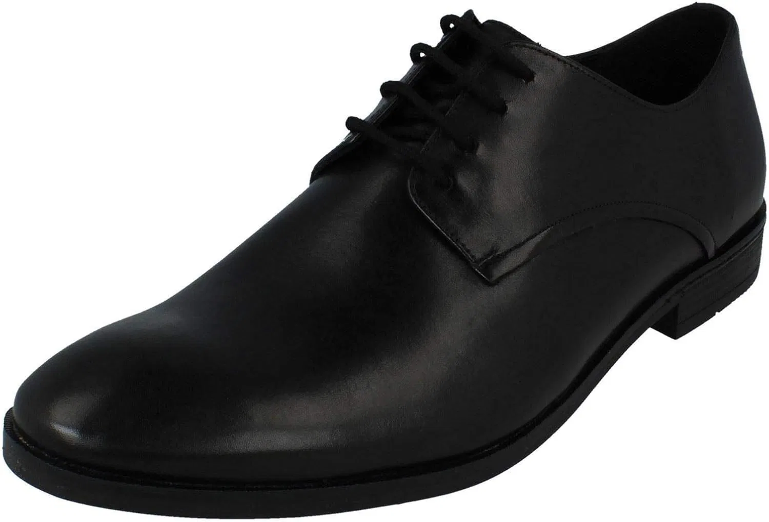 Мужские туфли-дерби Clarks Stanford Walk, Black Leather