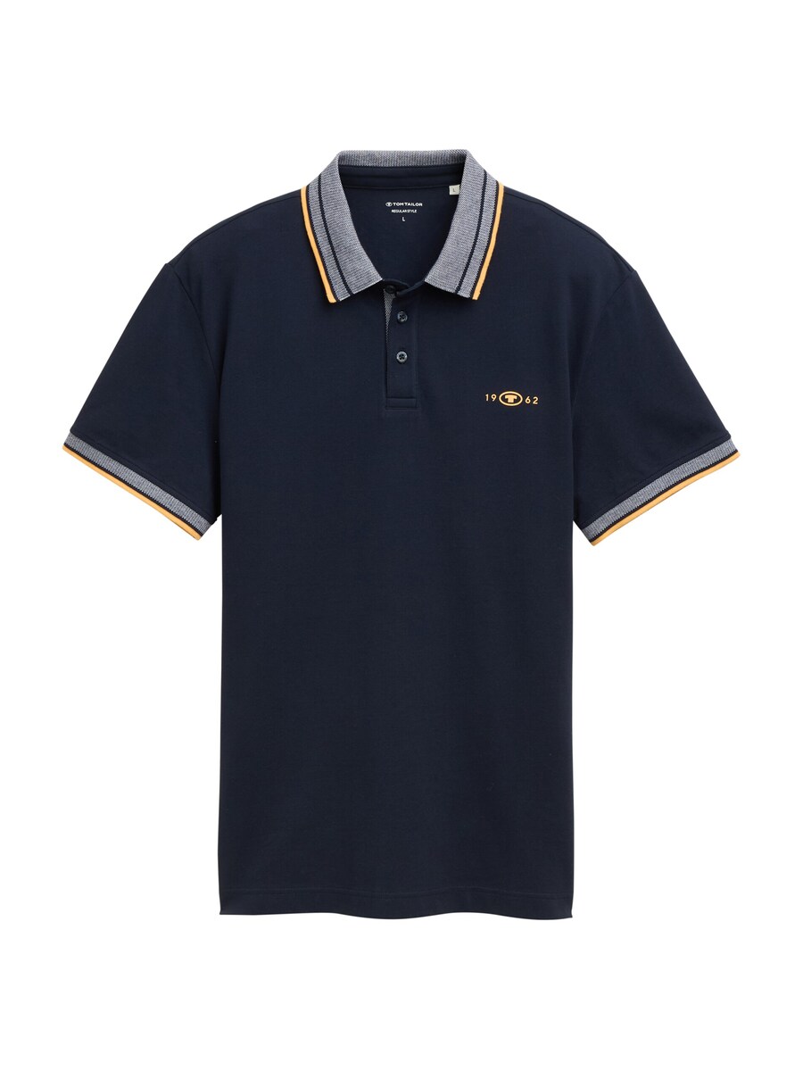 

Рубашка TOM TAILOR, цвет marine blue/mottled blue