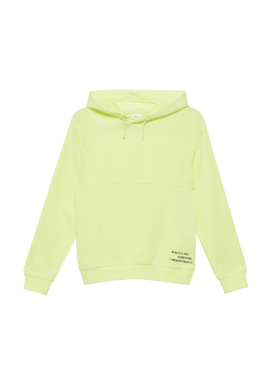 

Толстовка s.Oliver, цвет Neon yellow