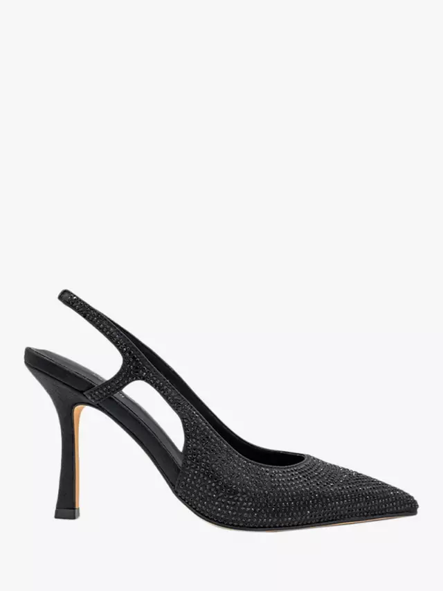 

Туфли-лодочки Paradox London Celia Embellished Pointed Slingback, черный