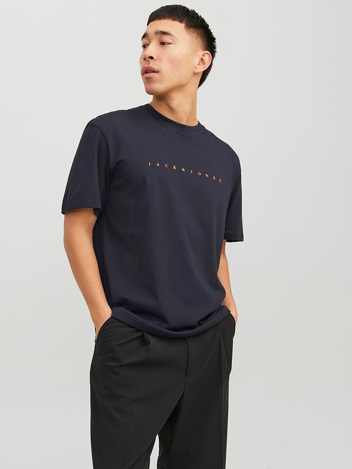 

Футболка Jack & Jones, темно-синий