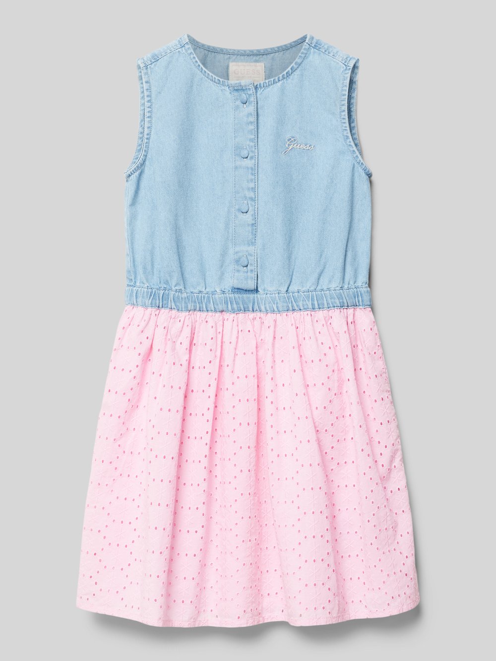 

Платье с пришитыми этикетками Guess, розовый