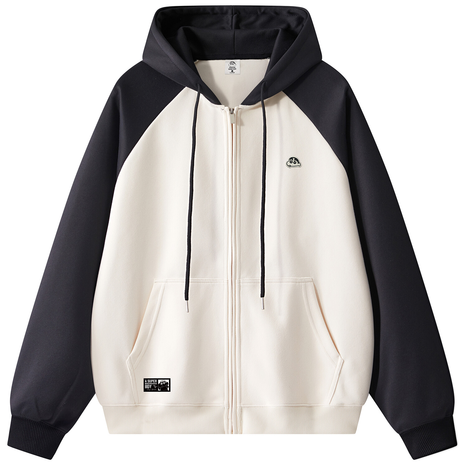 

crayon shin-chan Толстовка унисекс с карандашом, Железно-серый