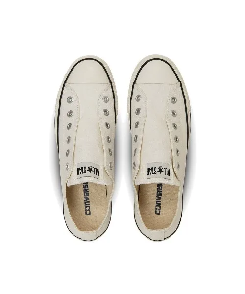 Унисекс кеды слипоны из канваса Converse All Star Slip FE OX белые — фото 3