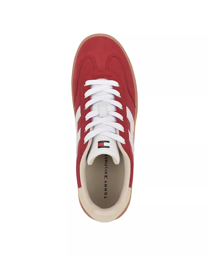 Женские кроссовки Maisie Low Profile на шнуровке Tommy Hilfiger, красный — фото 4