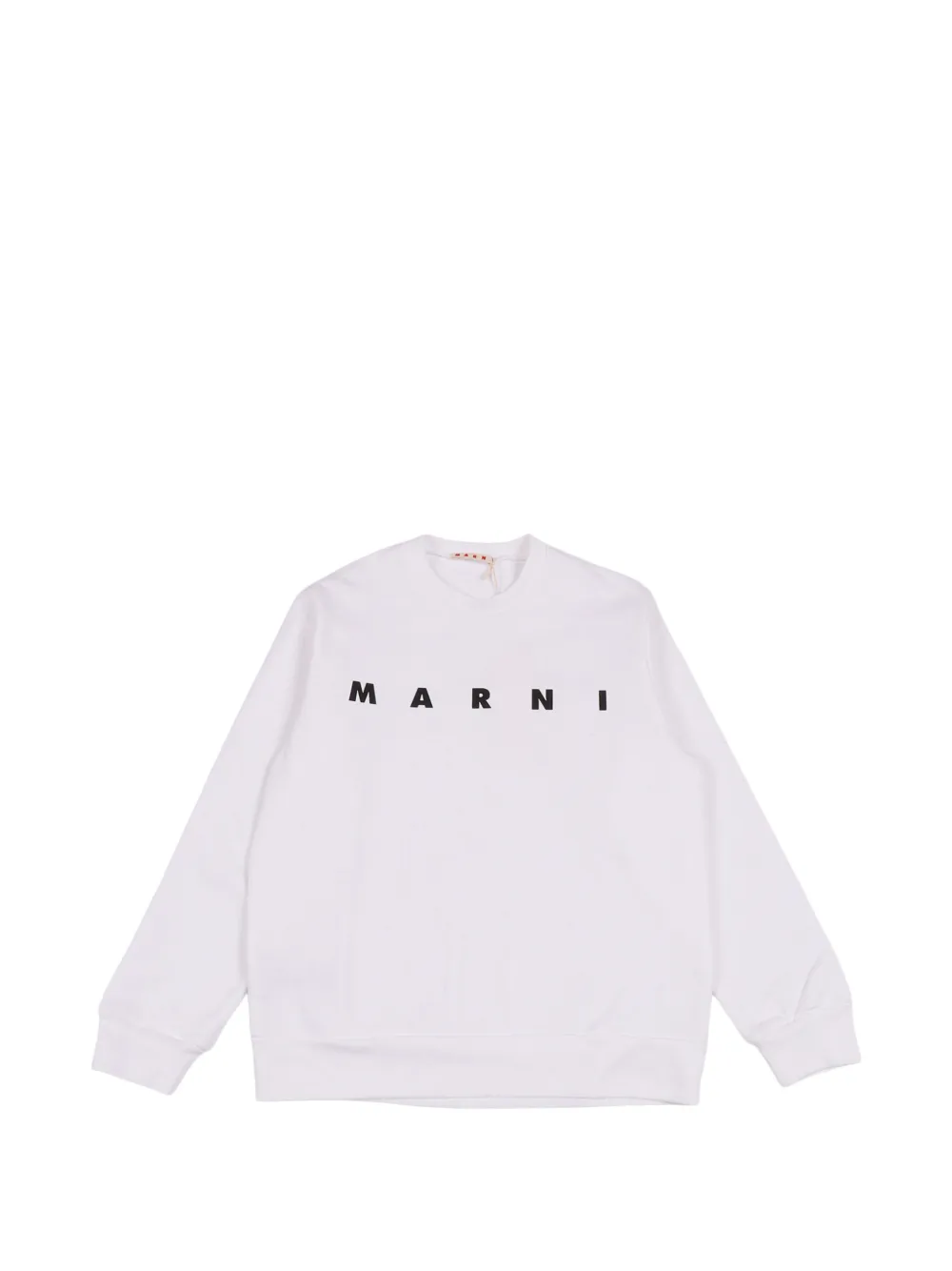 

Свитшот с принтом логотипа Marni Kids, белый
