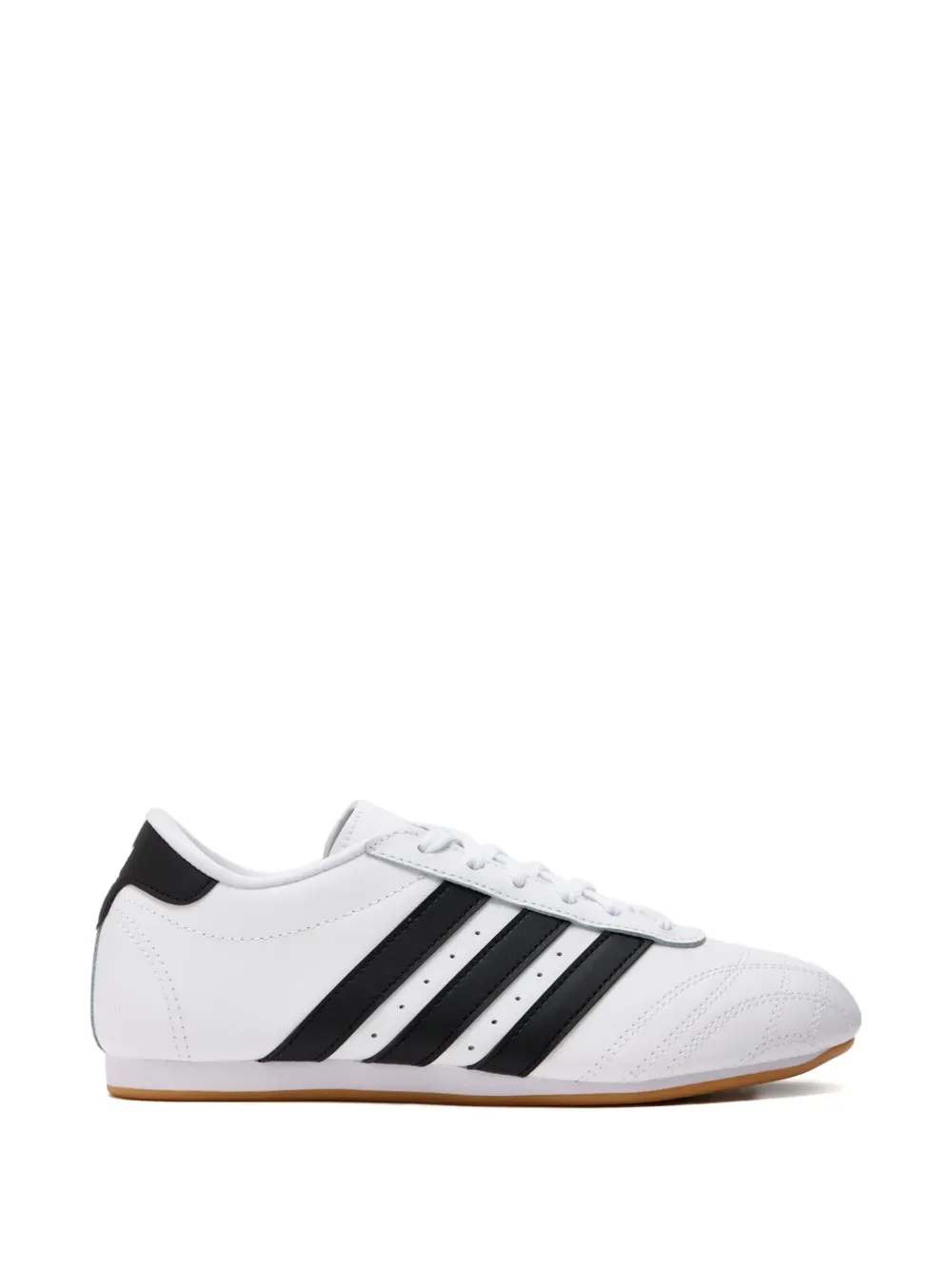 Кроссовки Taekwondo на шнуровке с полосками Adidas Kids, белый