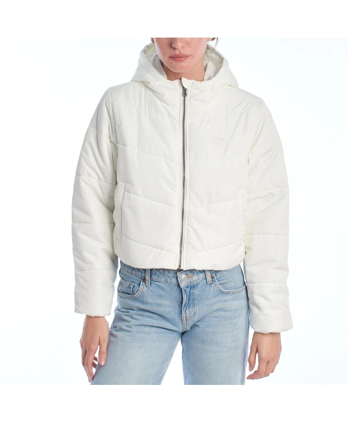 

Укороченная куртка-пуховик от литейного завода Mte Vans, белый