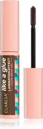 

Долговечный гель для бровей Claresa Like a Glue Lamination Effect, 02 Brown 8 g