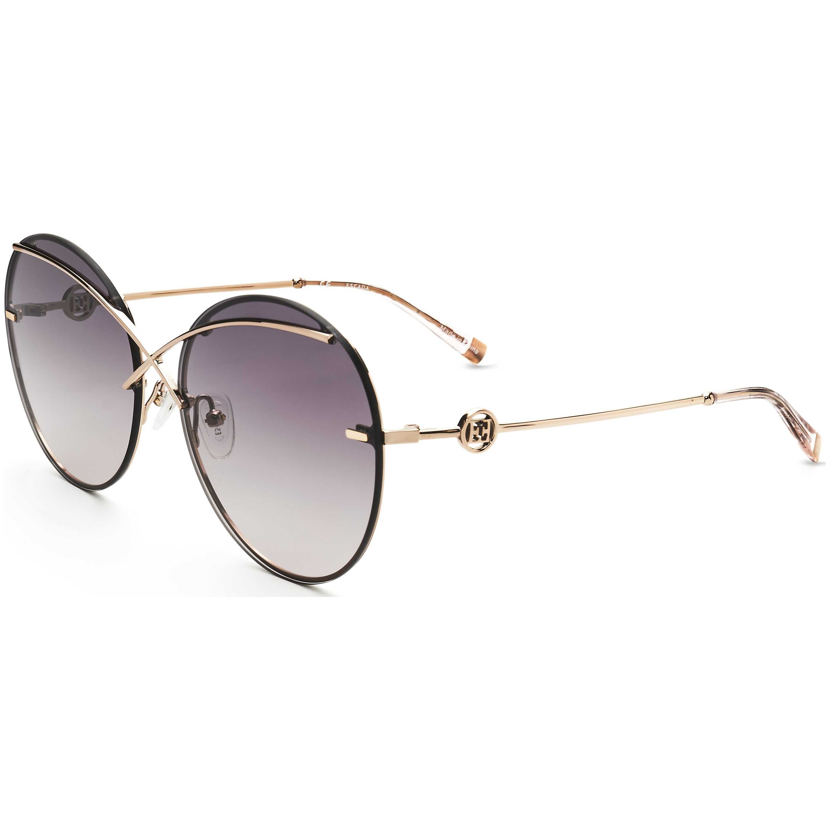 

Escada Женские Солнечные очки 61 мм Серые, светло-золотой