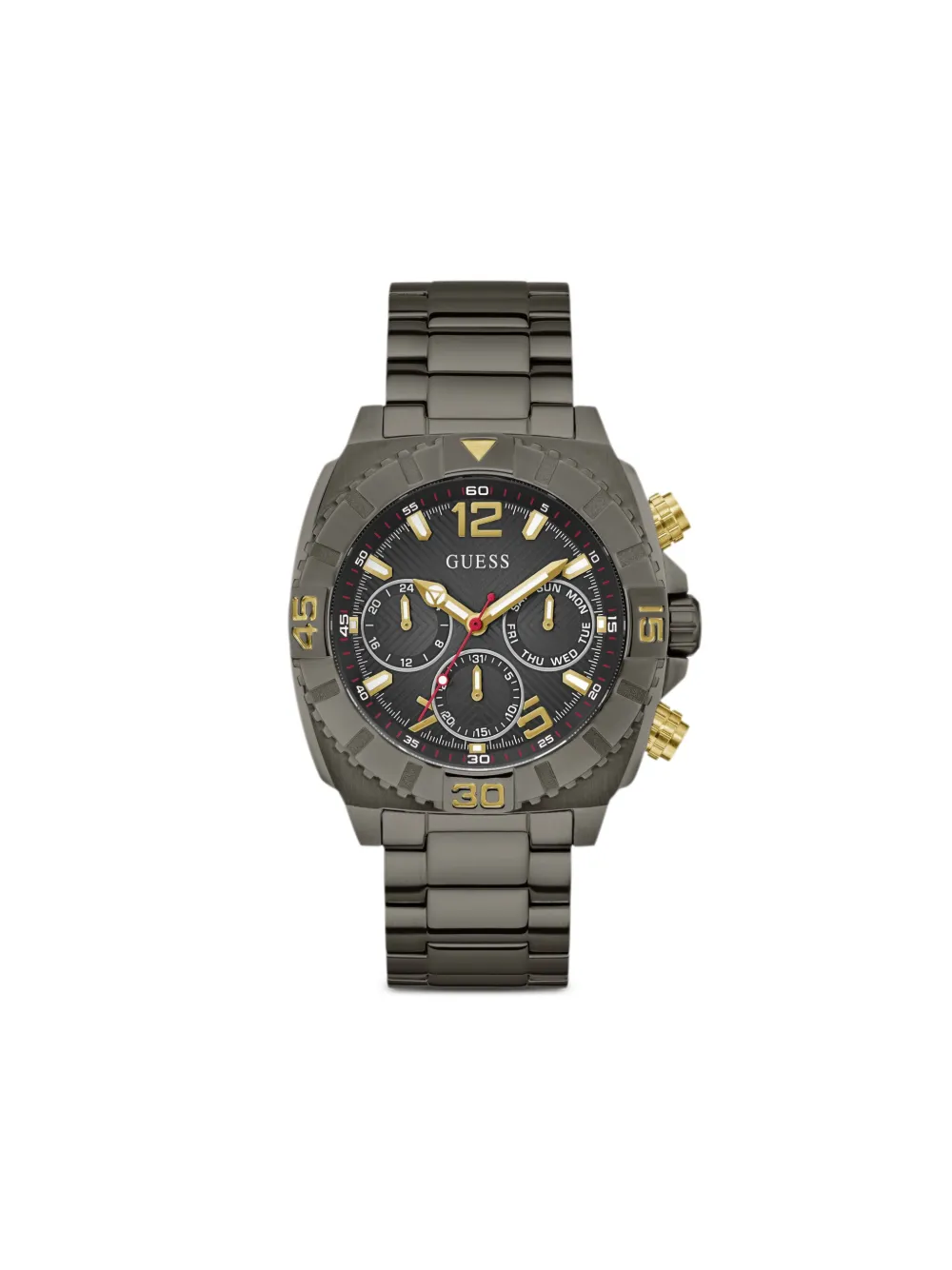 

Наручные часы Traction 44 мм Guess Usa, черный
