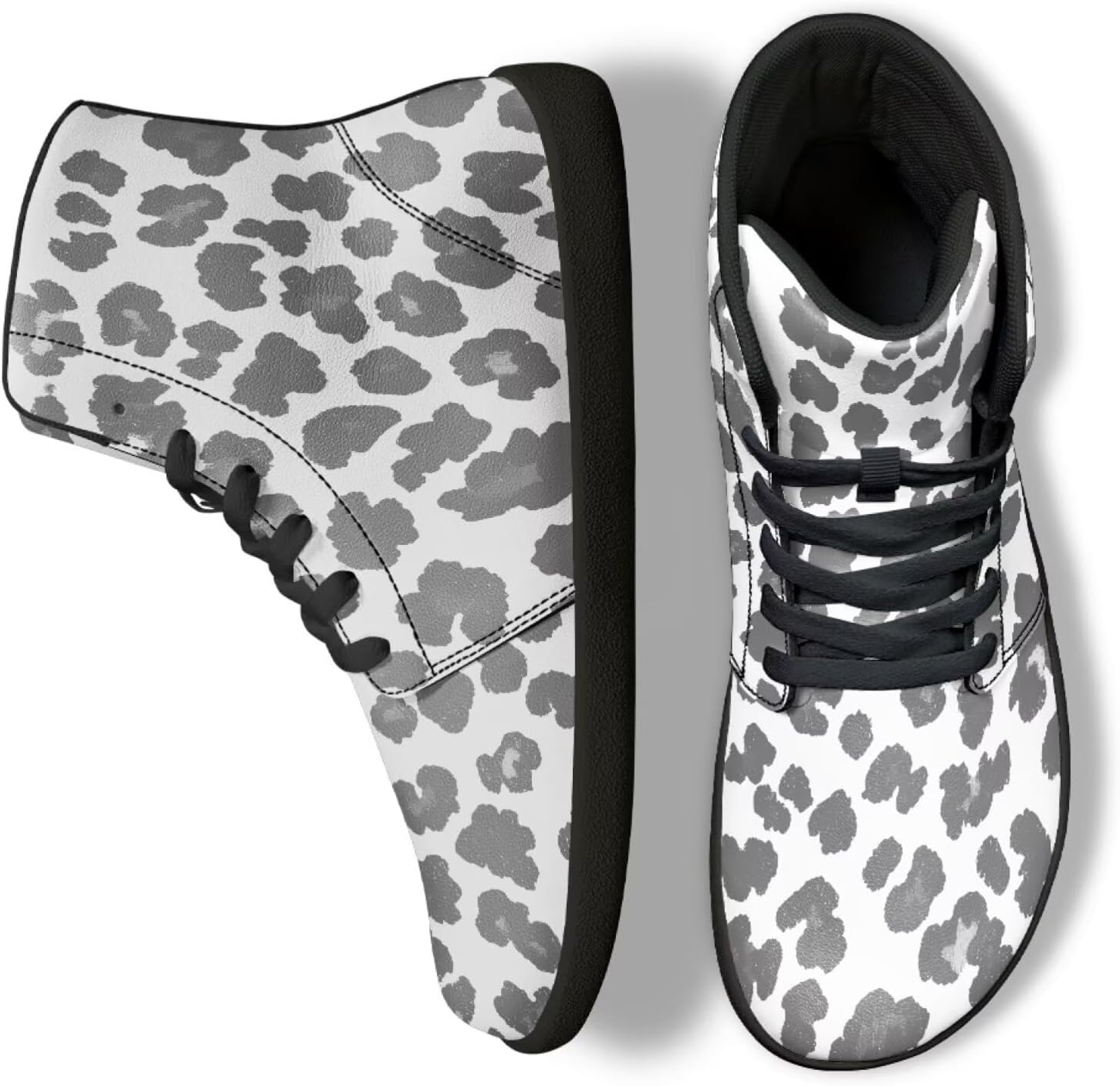 

Кроссовки Jeiento с животным принтом, высокие, без шнуровки, для тенниса, удобные, спортивные, для фитнеса и бега, мужские, серый