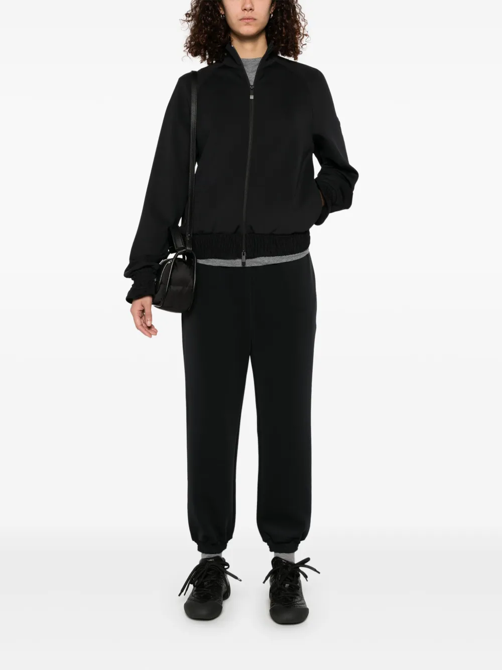 Спортивные брюки из джерси MONCLER, черный — фото 2