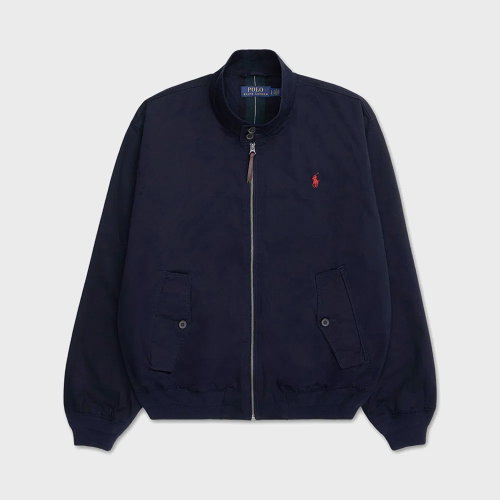 Мужская твиловая куртка тёмно-синего цвета от Polo Ralph Lauren