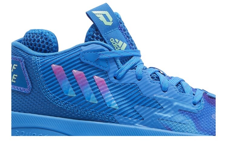 Кроссовки Adidas Dame 8 J, синий — фото 2