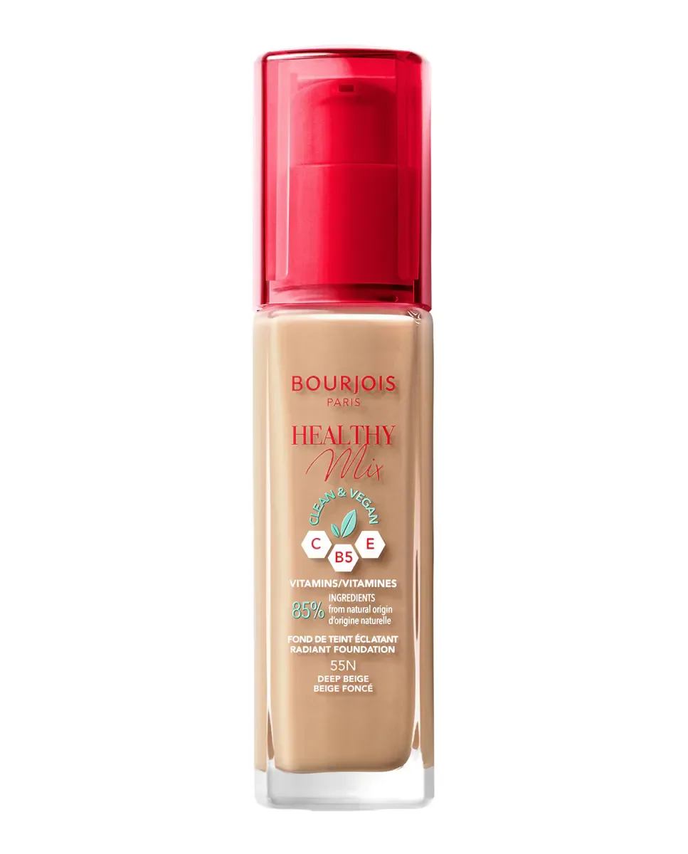 Тональная основа Healthy Mix Clean & Vegan Bourjois, 055 - Deep Beige