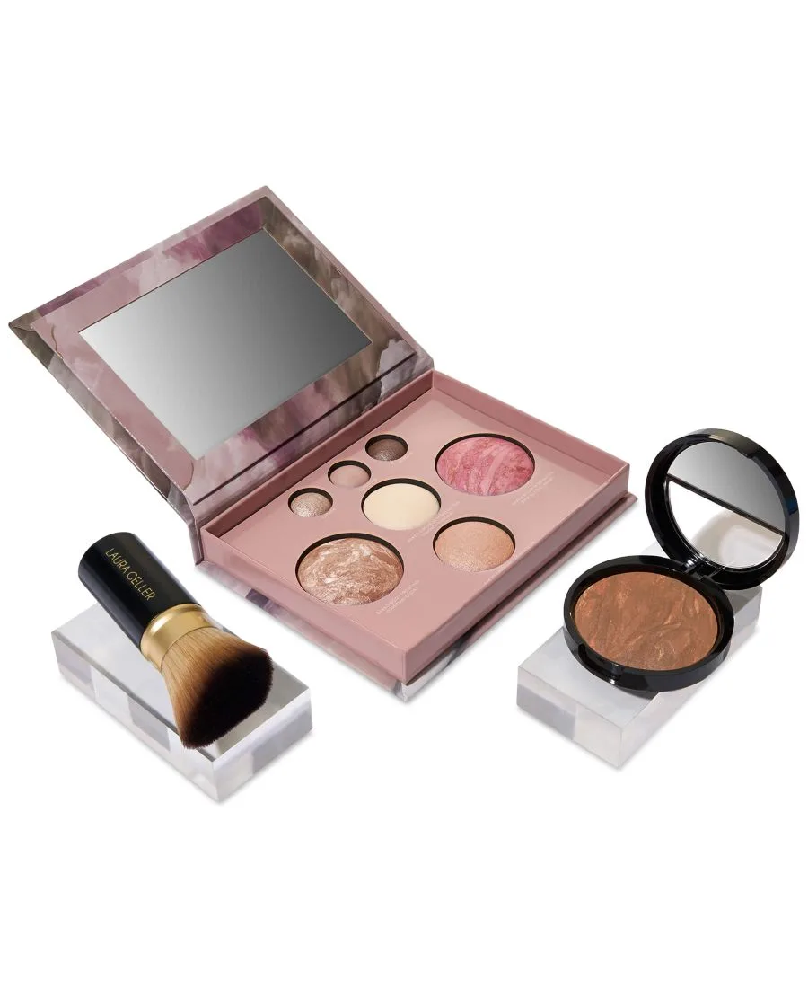 Стартовый набор запеченной косметики из 3 предметов Laura Geller Beauty, Sand
