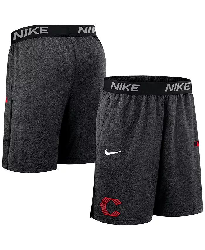 

Мужские черные шорты Cincinnati Reds Authentic Collection City Connect Performance Knit Nike