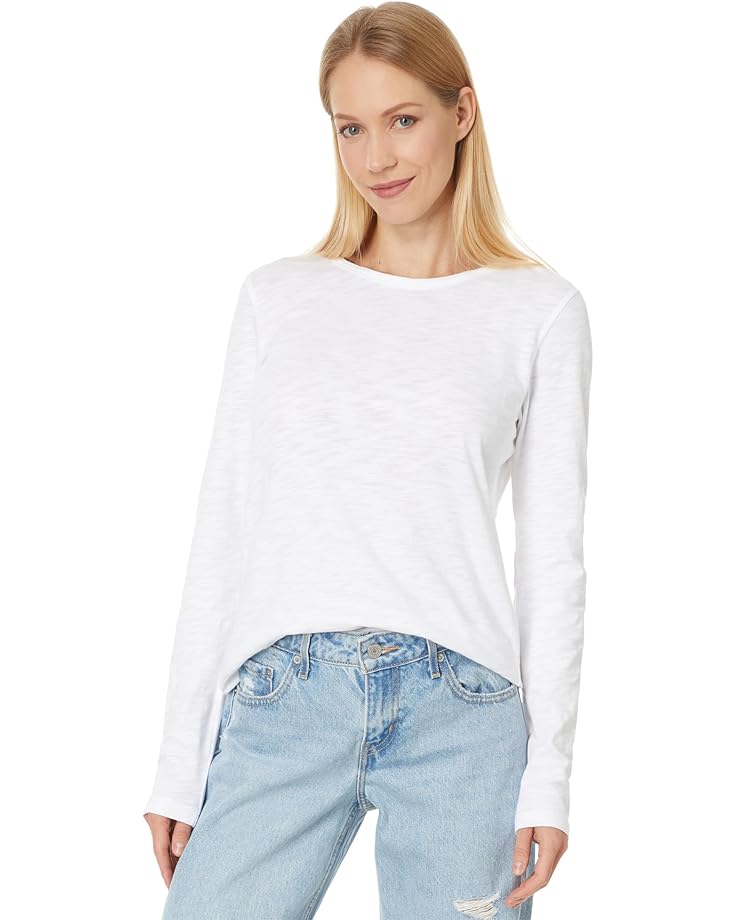 

Лонгслив Lilla P Long Sleeve Crewneck, белый