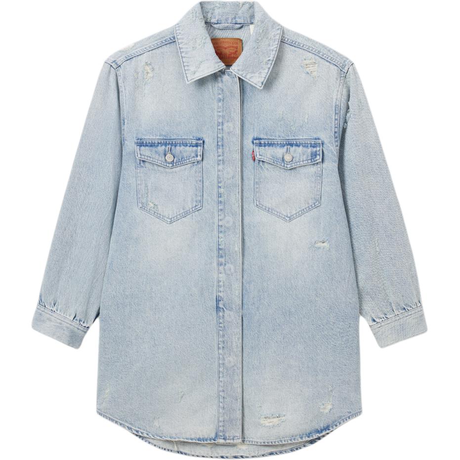 

Levis Джинсовая куртка Levi’s женская светло-голубая, Light Blue