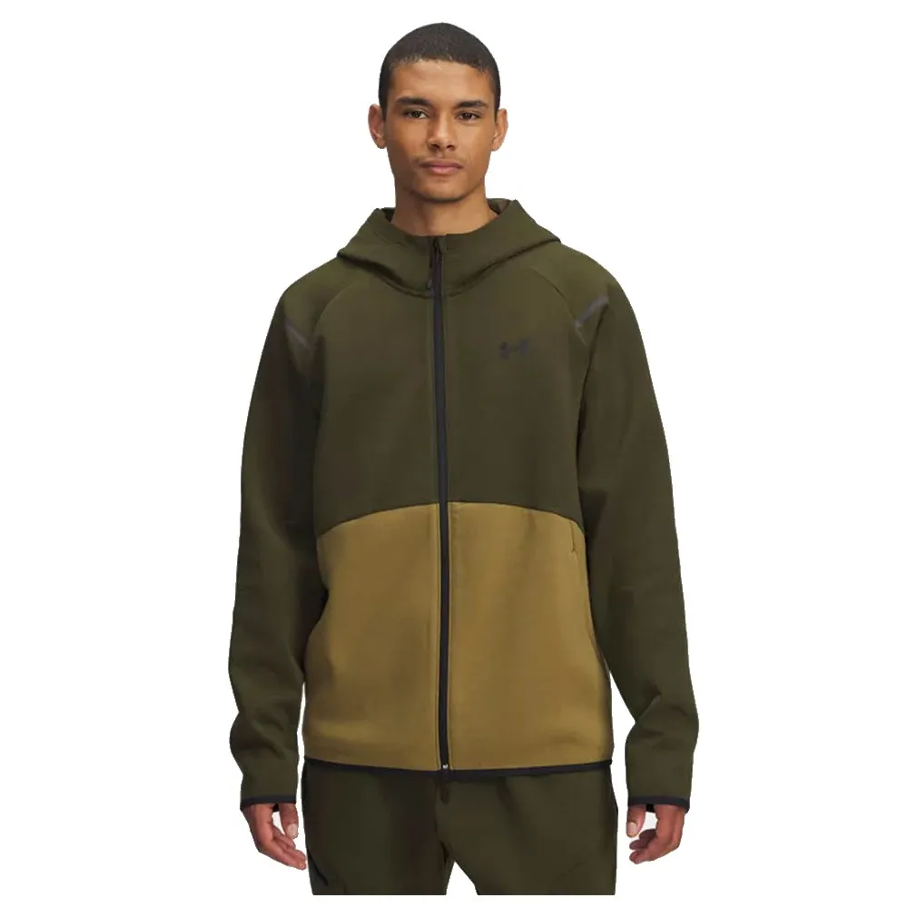 

Толстовка Under Armour Unstoppable Fleece EU full zip, зеленый