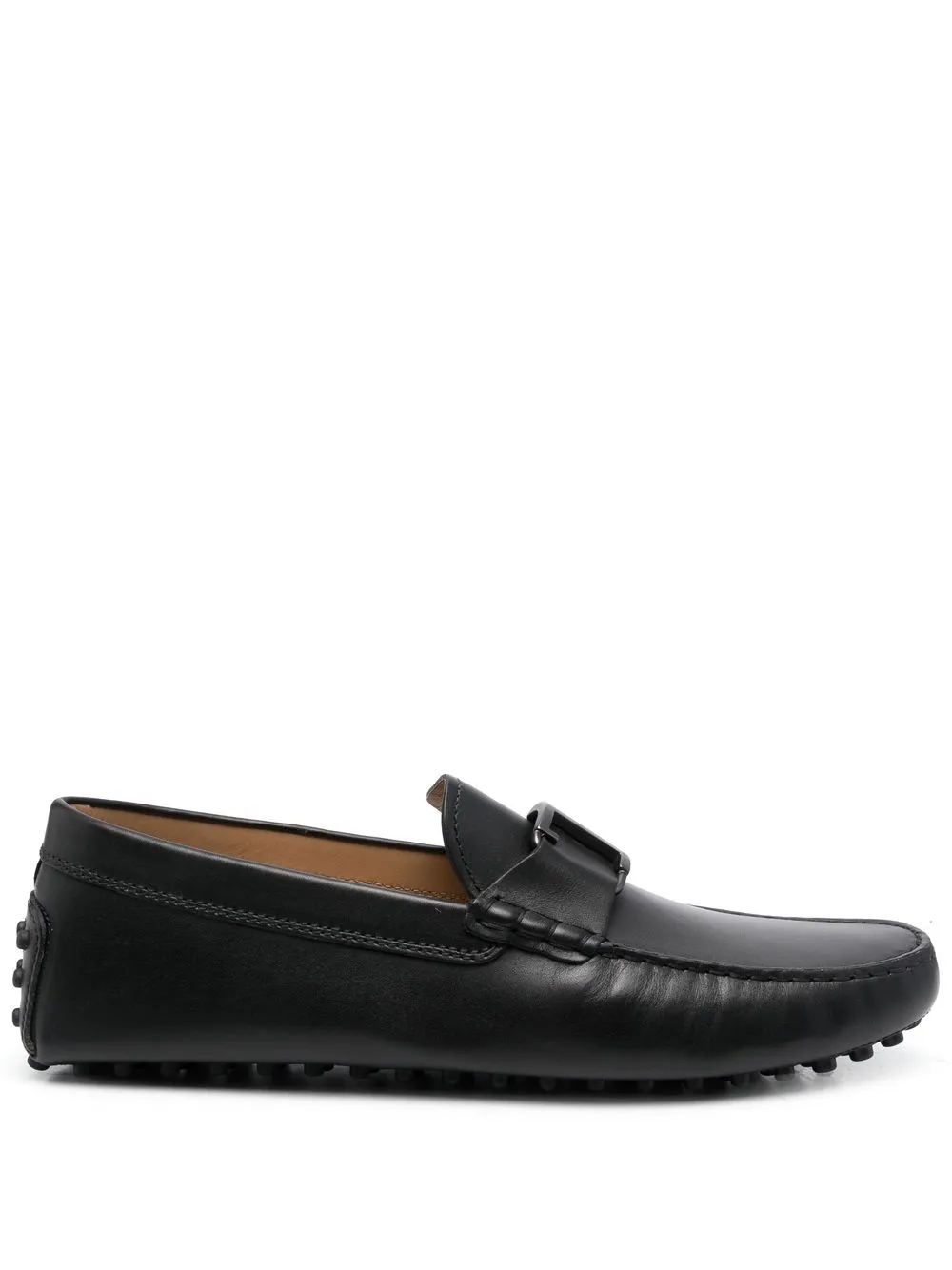 

Лоферы с миндалевидным носком TOD'S, черный