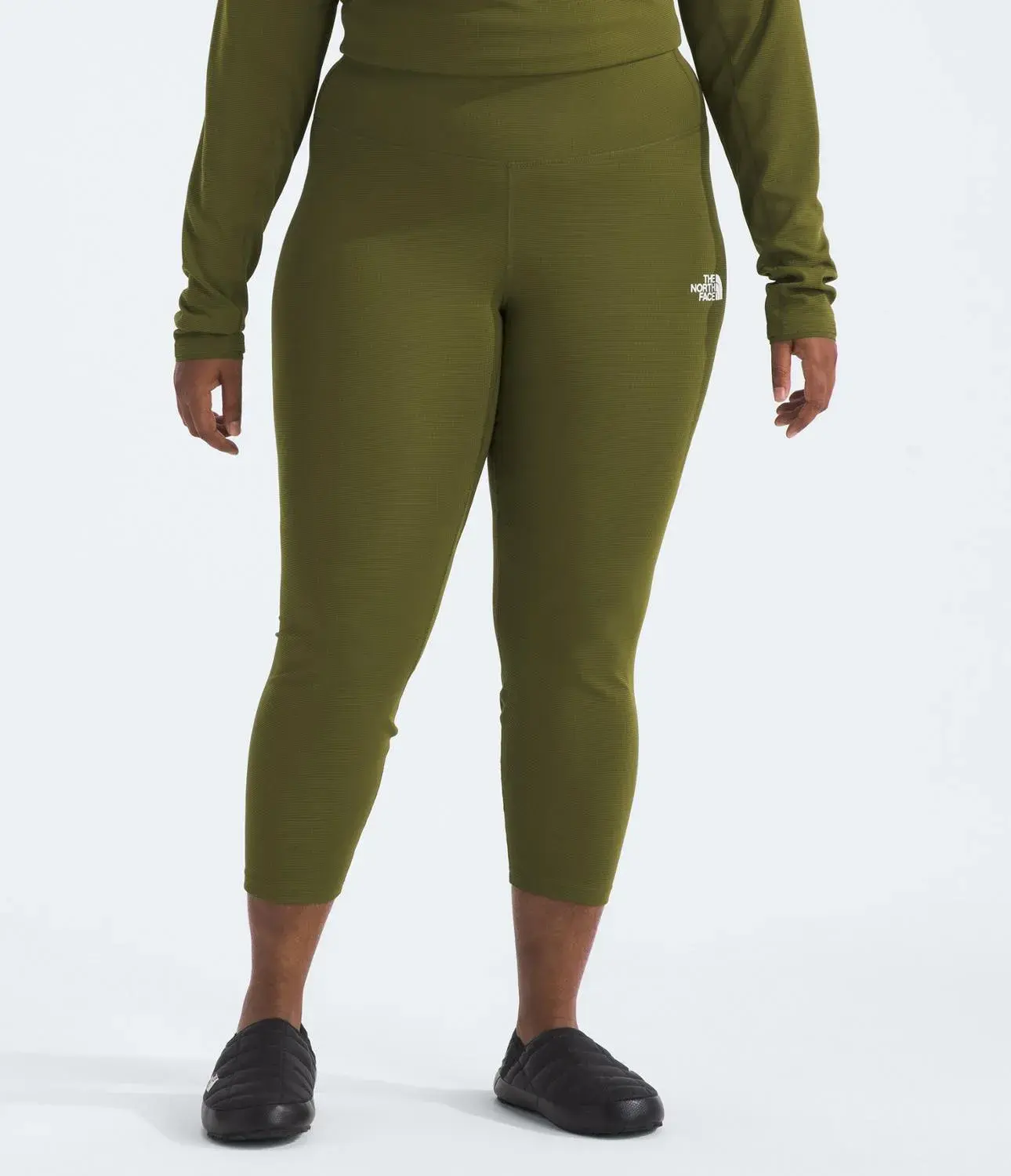 

Штаны обтягивающие FD Pro 160 plus-размеры женские The North Face, Forest Olive