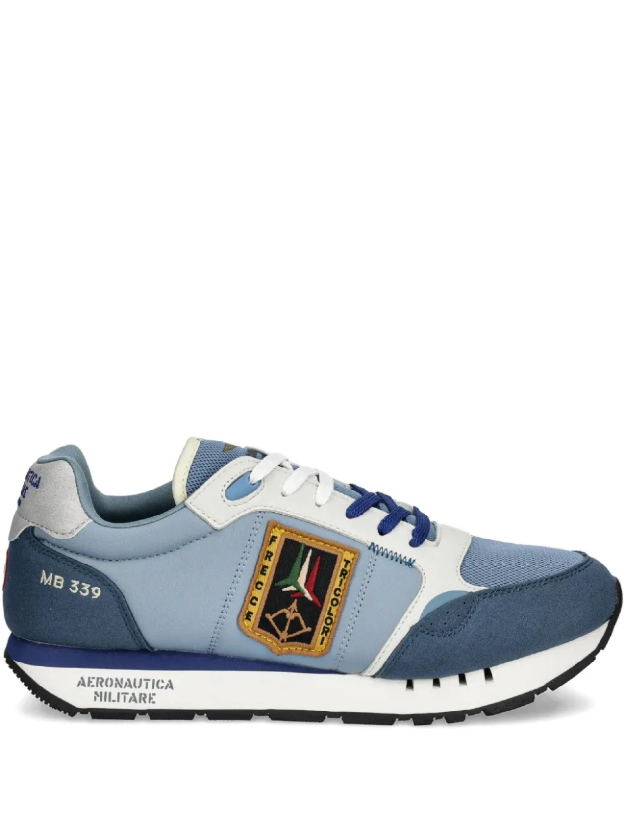 

Кроссовки Aeronautica Militare со вставками, синий