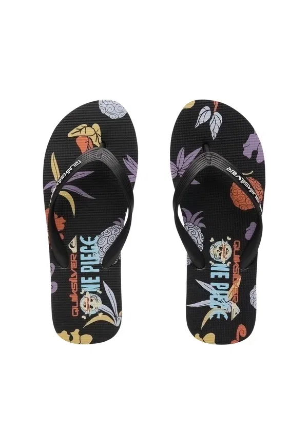 Мужская обувь|сандалии Quiksilver T Bar Sandals, черный — фото 3
