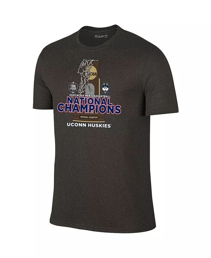 

Мужская черная футболка UConn Huskies 2023 NCAA с изображением национальных чемпионов по баскетболу Original Retro Brand