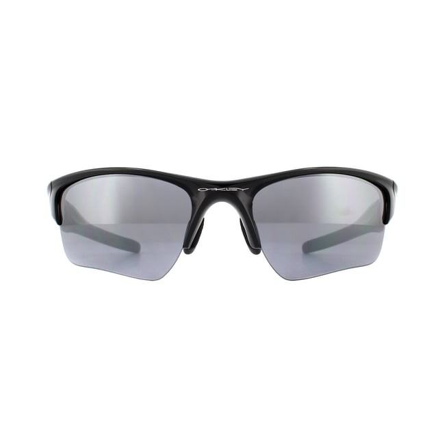 

Мужские солнцезащитные очки Wrap из полированного иридия Oakley, черный