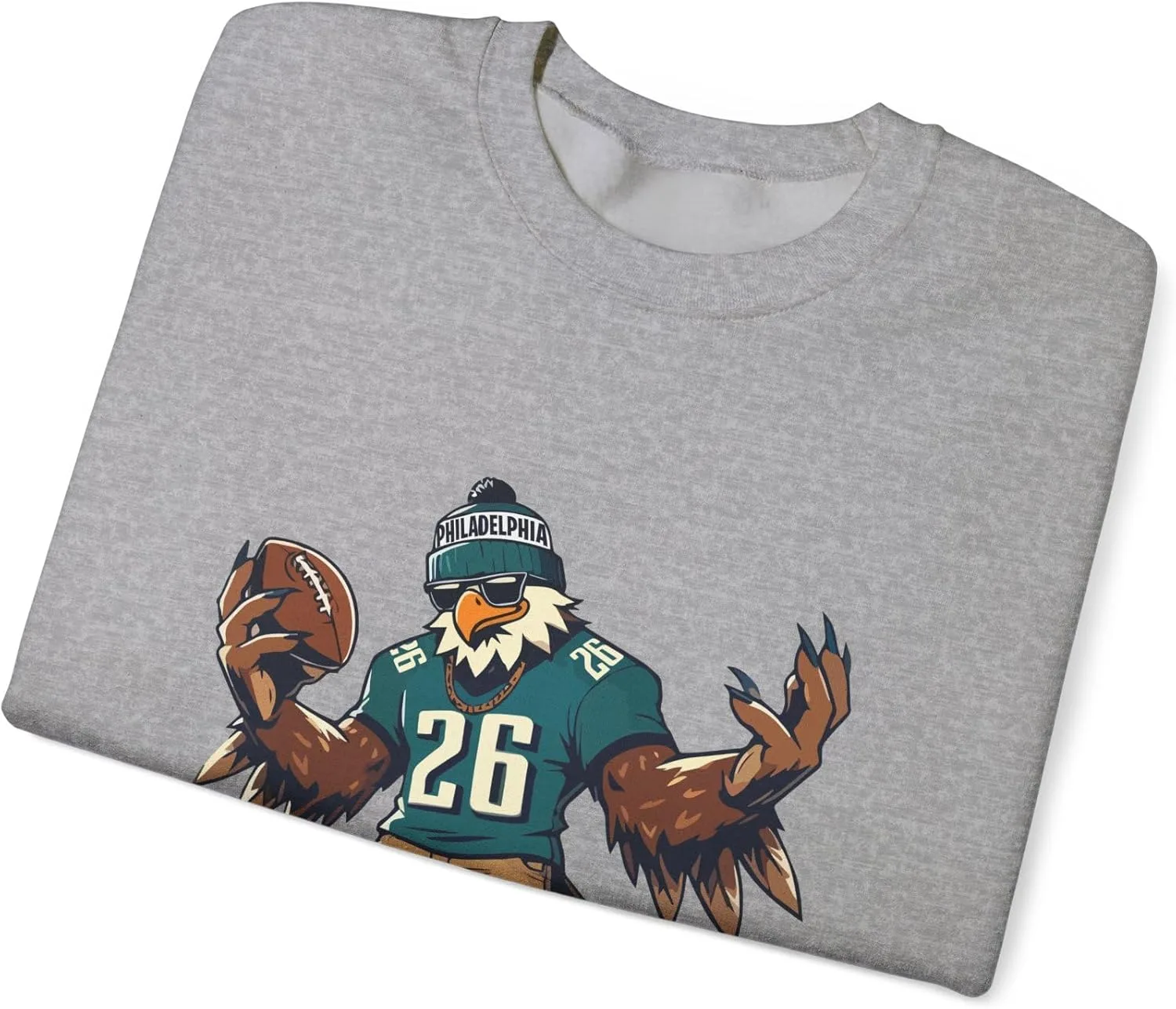 Футболка PHI Football Fan с принтом Birds Wings Fly #26 LIX — фото 3