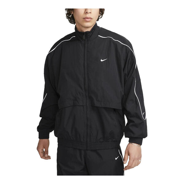 

Куртка соло swoosh тканые спортивные Куртка Nike, черный