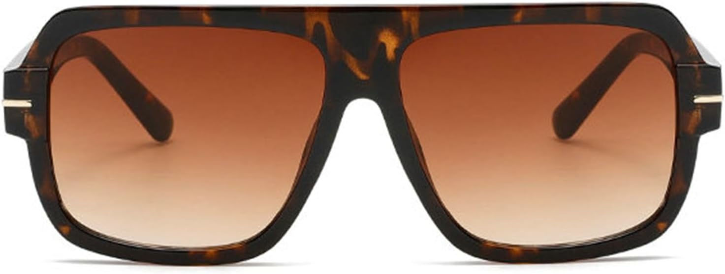 

Хелена Модные большие квадратные солнцезащитные очки для женщин в стиле 70-х, с плоской верхней частью, дизайнерские стильные очки-пилот, винтажные очки для вождения helena, C2