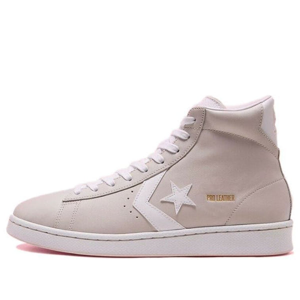 

Кроссовки pro leather high 'pale putty' Converse, белый