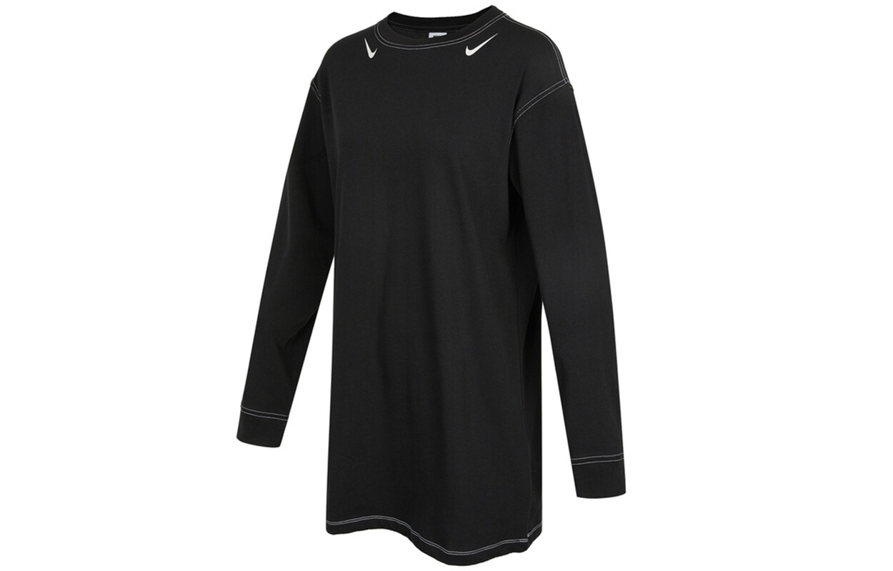 

Женское платье с длинными рукавами Nike, цвет Black