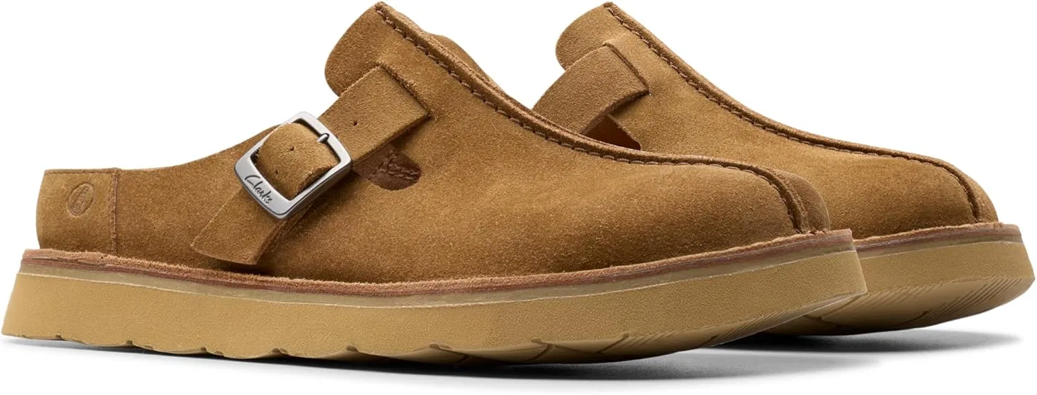 Мужские сандалии-мюли Clarks Solsbury, Beeswax Leather — фото 4