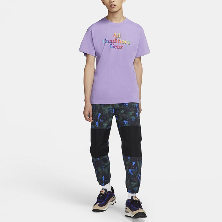 Мужская футболка Nike, цвет Atomic violet — фото 2