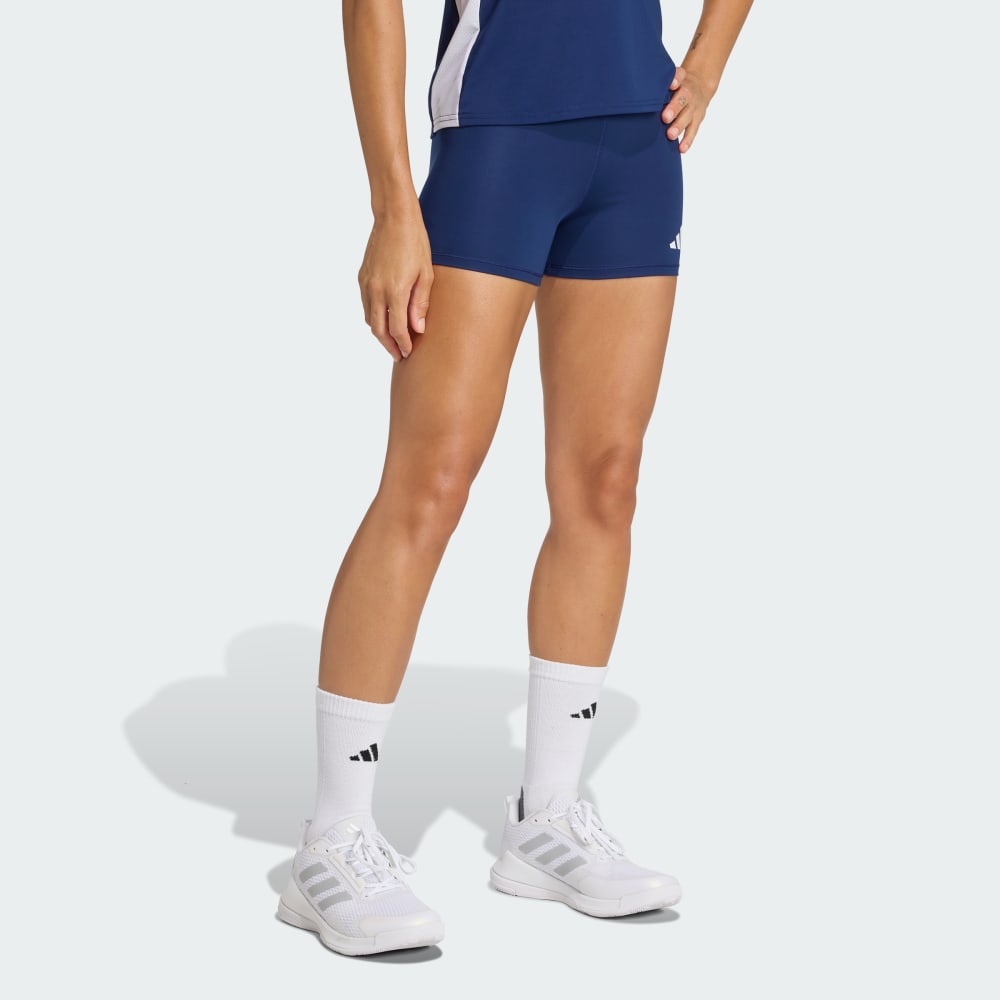 Спортивные шорты-леггинсы Adidas Techfit Volleyball Period Proof Shorts, цвет Team Navy Blue 2 — фото 3