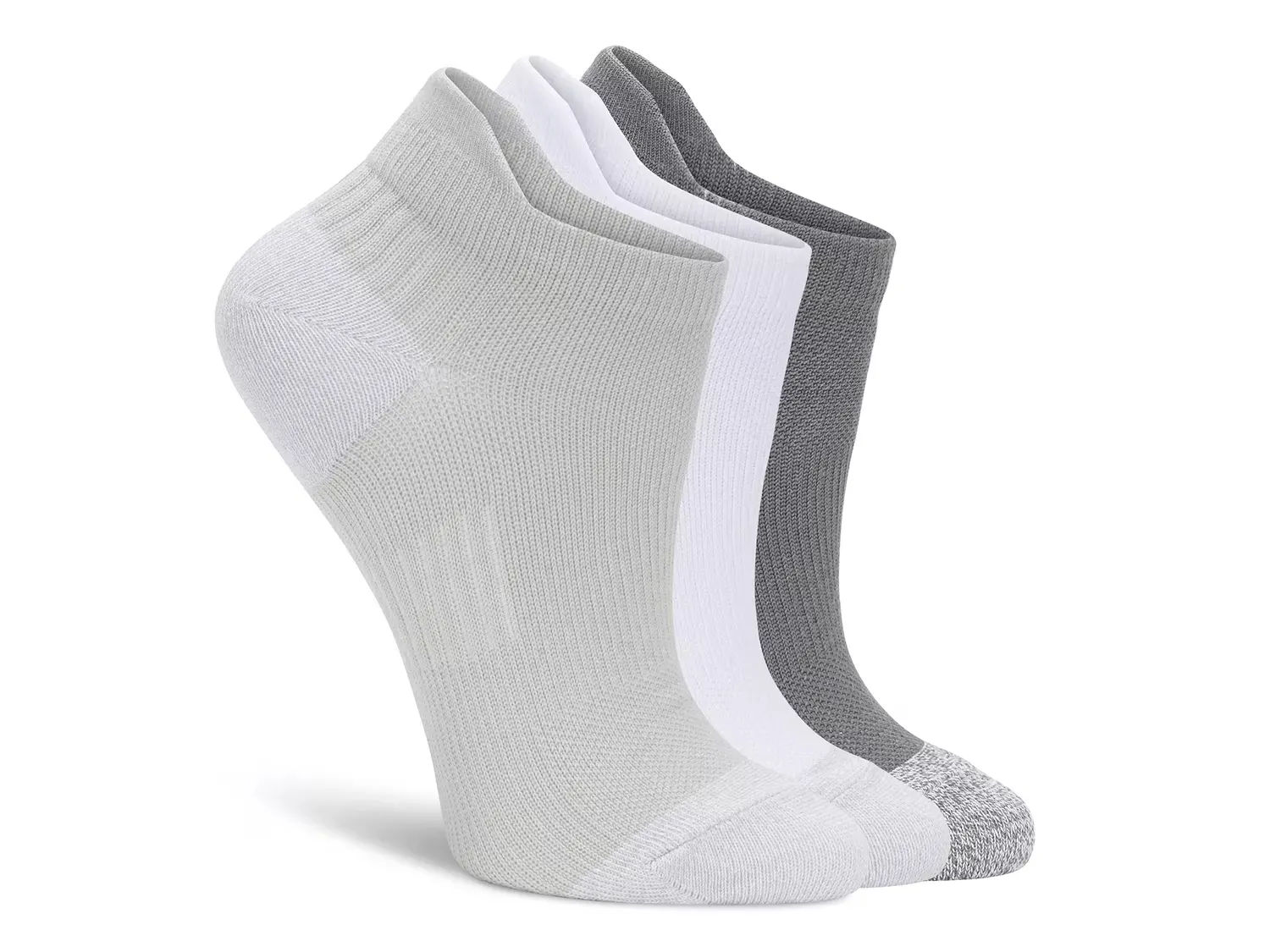 

Женские носки No Show - набор 3 шт. Lemon, Grey/Charcoal/White