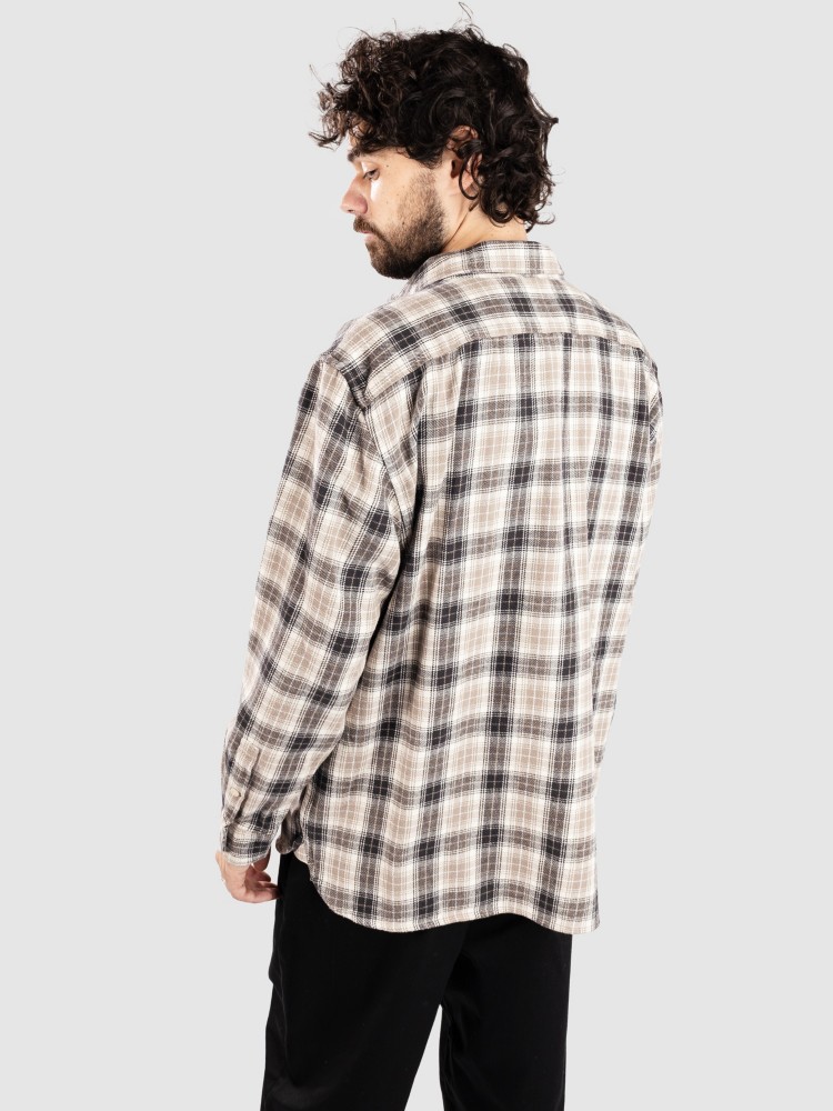 Рубашка Levi's Jackson Worker Hemd, oatmeal flannel — фото 2
