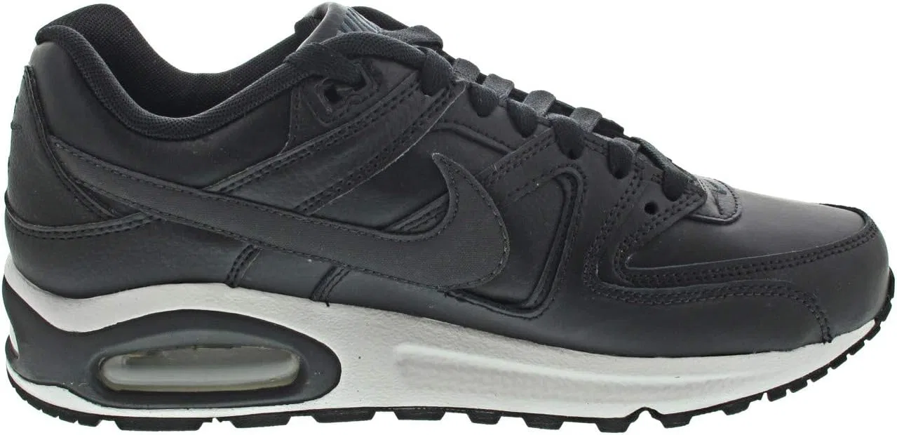 Мужские кожаные кроссовки Nike Air Max Command, Multicoloured Black Anthracite Neutral Grey 001 — фото 3