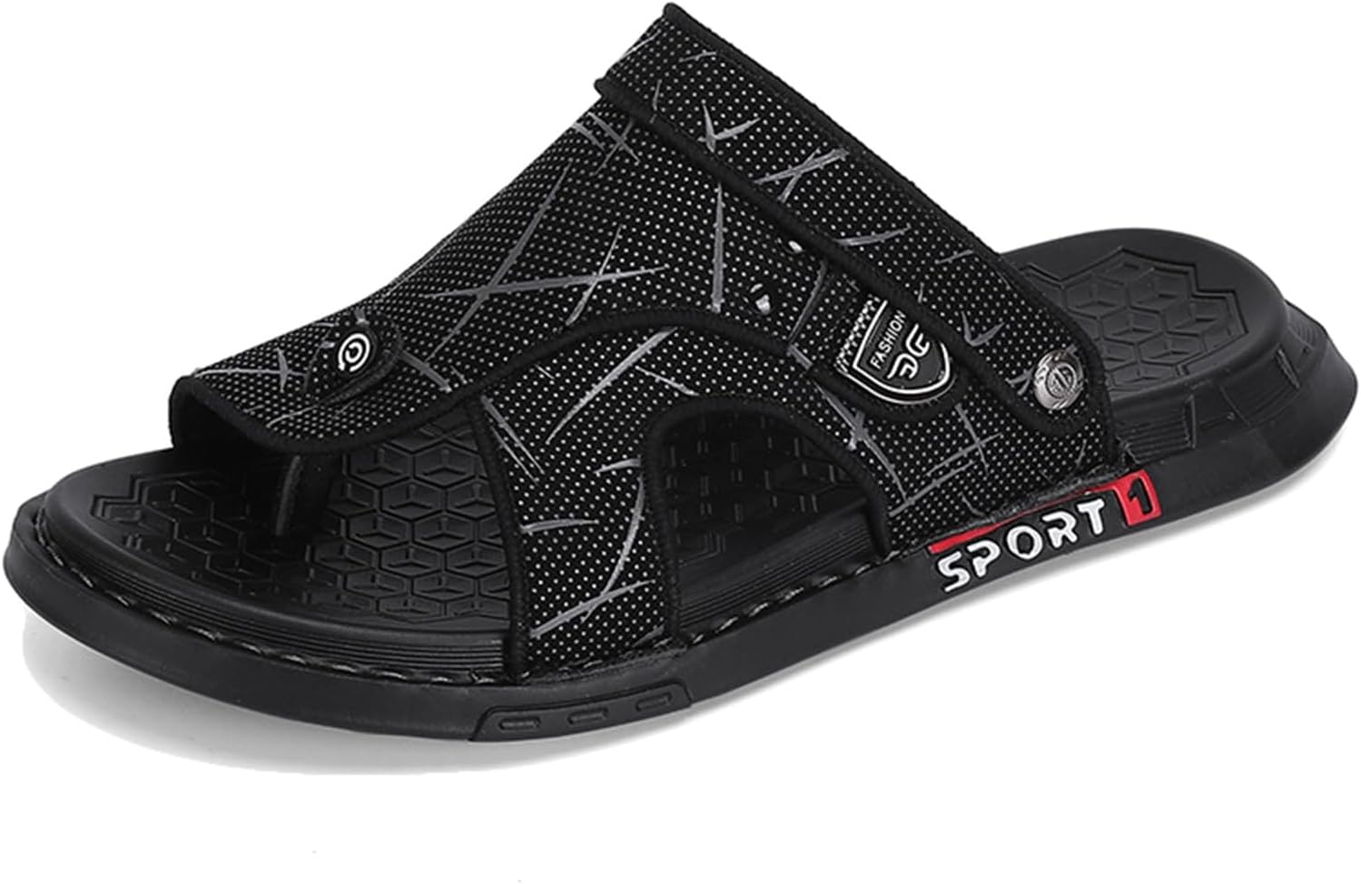 

Летние ортопедические пляжные сандалии WCXTY для мужчин, легкие шлепанцы при Hallux Valgus, тапочки при подошвенном фасците для больших и согнутых пальцев, для облегчения боли, черный