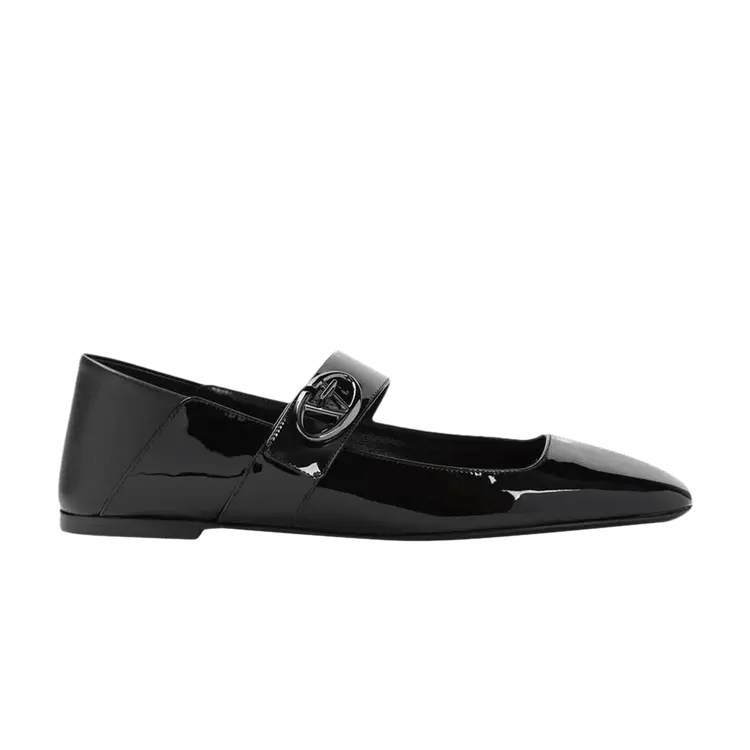 Кроссовки Valentino Garavani Wmns Vlogo Locker Mary Jane Flat 'Black', черный