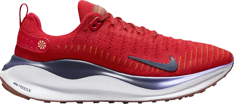 

Кроссовки ReactX Infinity Run 4 Extra Wide 'University Red Midnight Navy', красный
